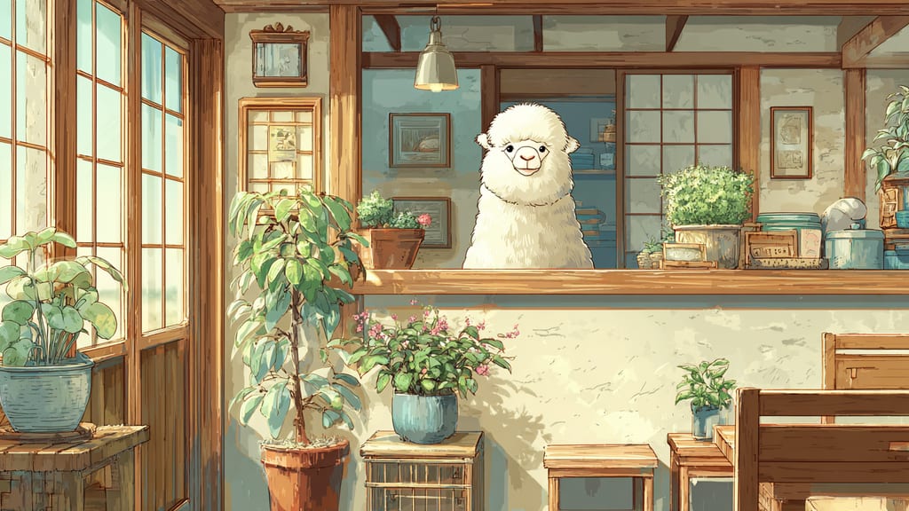 岩手山パノラマ大キャンプ場 supported by ogawa - Alpaca Cafe Cafe in Takizawa, Japan