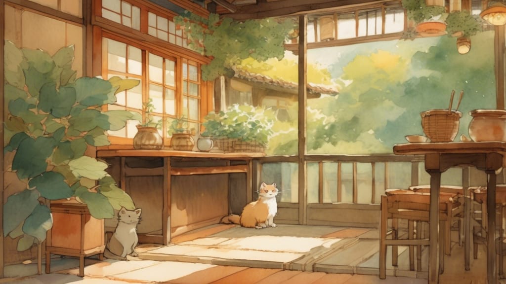 Butter yellow Cafe バターイエローカフェ - Animal Cafe Cafe in Izumo, Japan