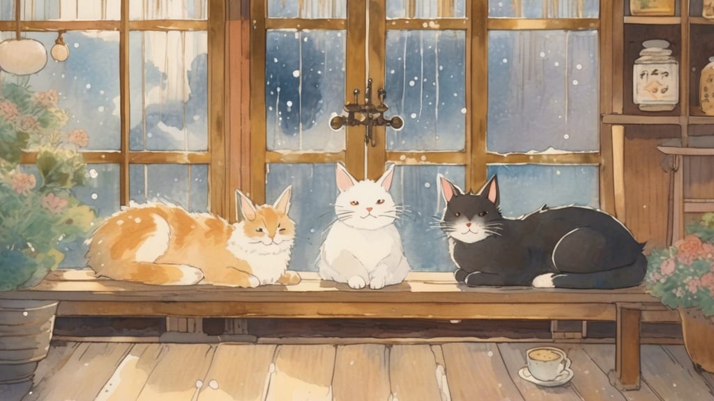 Chounohane - Animal Cafe Cafe in Kyoto, Japan