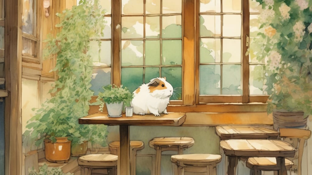 Chikeiken - Animal Cafe Cafe in Tsuruoka, Japan