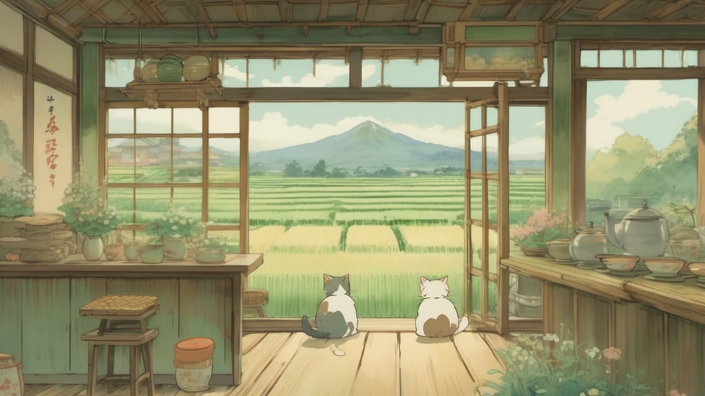 The 34Sassys cafe - Animal Cafe Cafe in Hagi, Japan