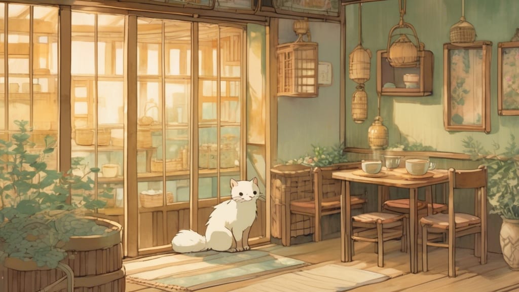 Cafe Hachimaki - Animal Cafe Cafe in Mishima, Japan