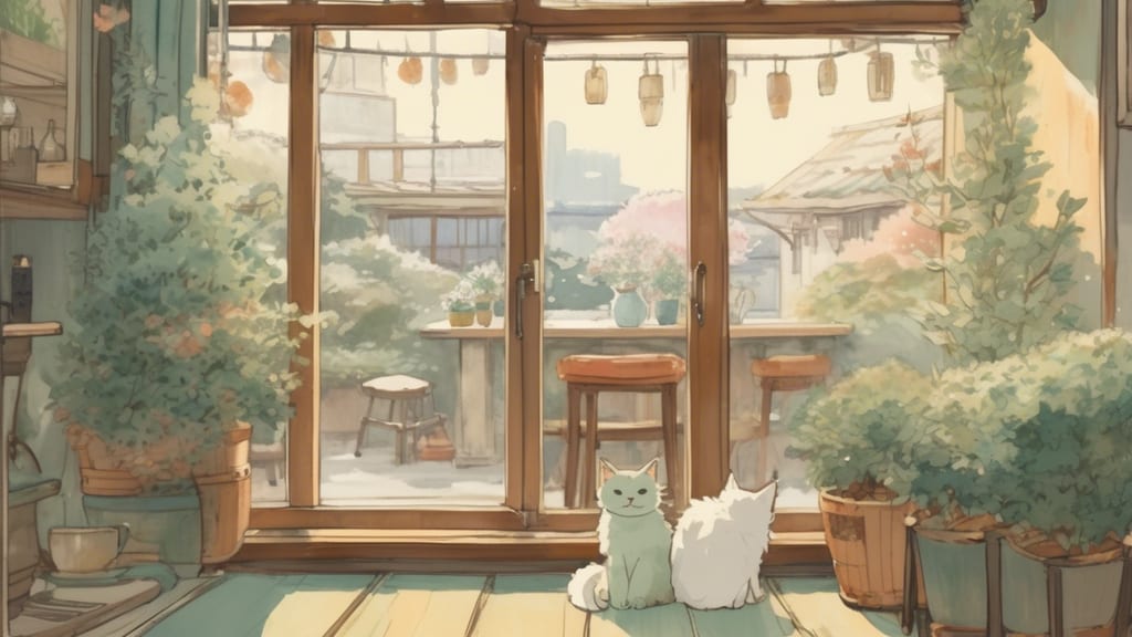 Minamiya - Animal Cafe Cafe in Hakuba, Japan
