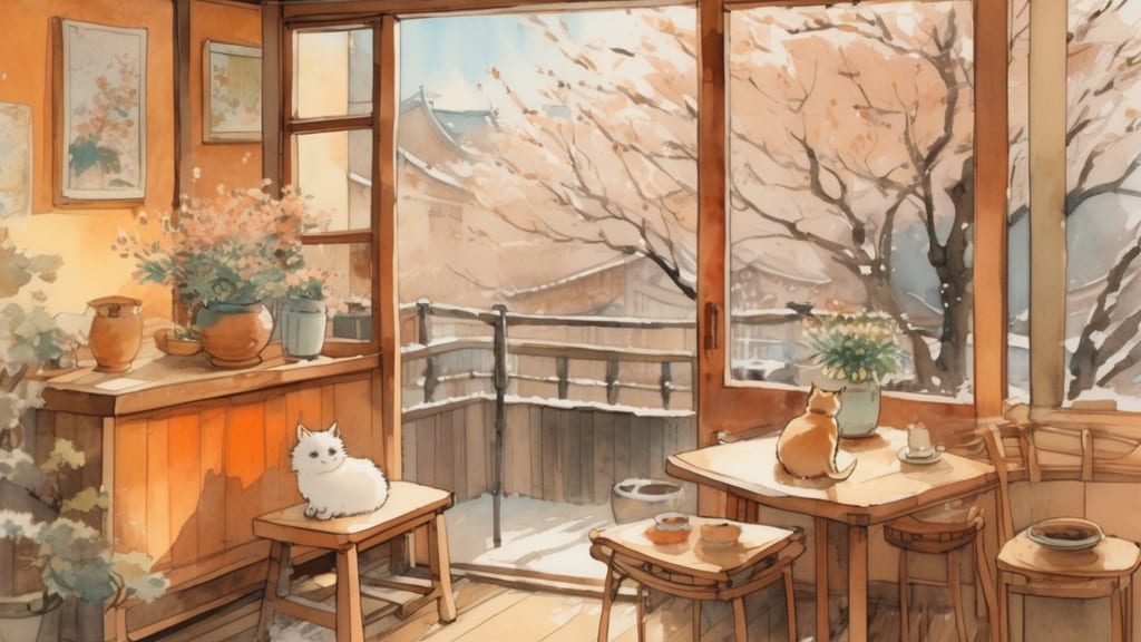 Yohachiro Cafe & Sweets - Animal Cafe Cafe in Beppu, Japan