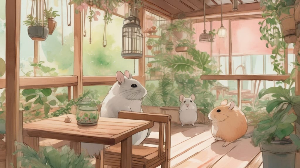 Ｃａｆｅ Ｂａｔａｋｅ - Animal Cafe Cafe in Tsubame, Japan