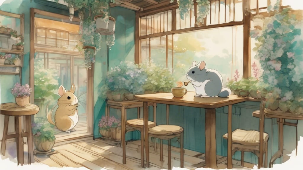Cafe Courier - Animal Cafe Cafe in Takayama, Japan