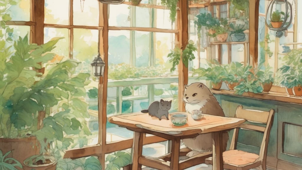 Takakura Machi Coffee - Animal Cafe Cafe in Mito, Japan