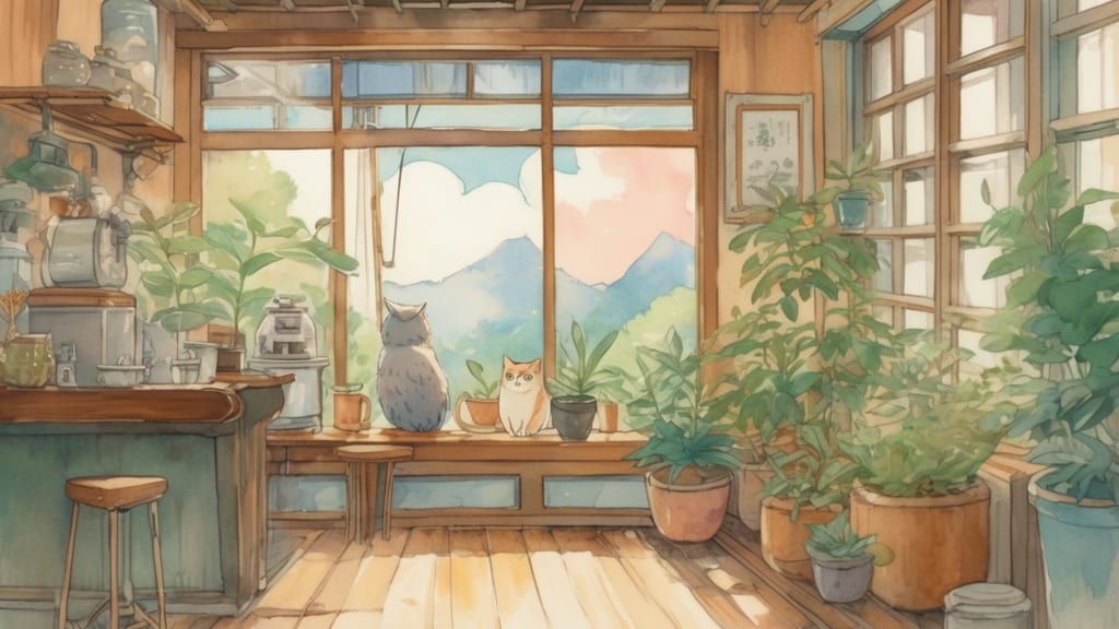 くきの古民家cafe - Animal Cafe Cafe in Kuki, Japan