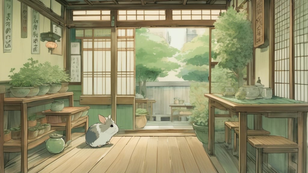 Café "Rindo" - Animal Cafe Cafe in Tateyama, Japan