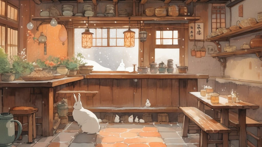 Midorinokoya - Animal Cafe Cafe in Onomichi, Japan