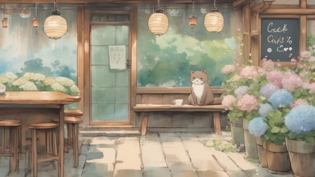 ガーデンカフェ - Animal Cafe Cafe in Nikko, Japan