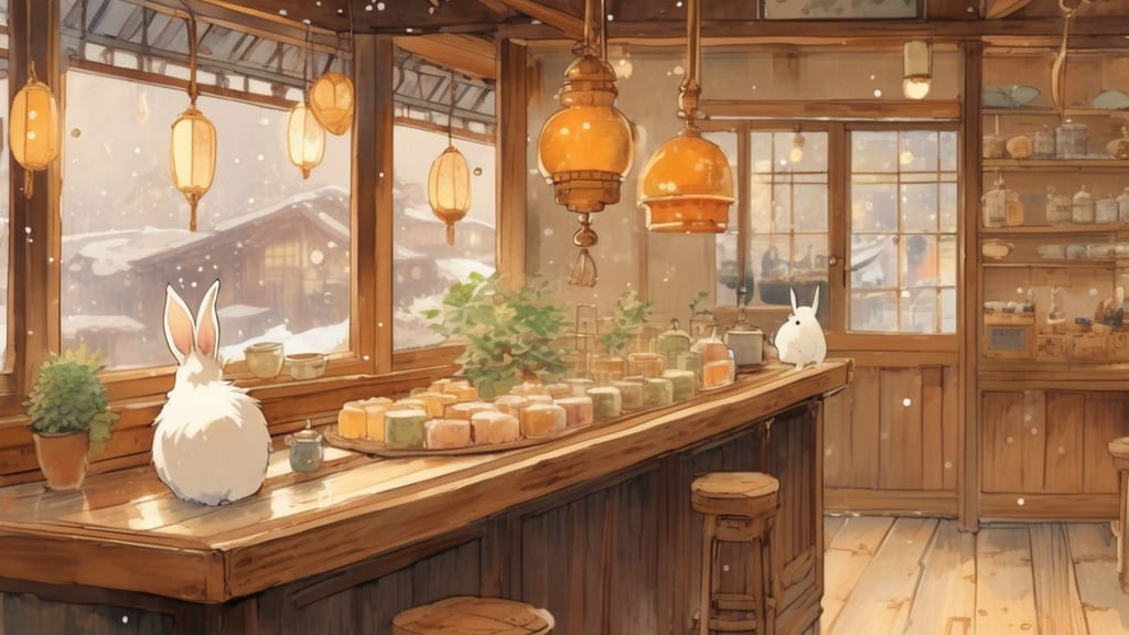 COCOLATTE Cafe - Animal Cafe Cafe in Shibata, Japan