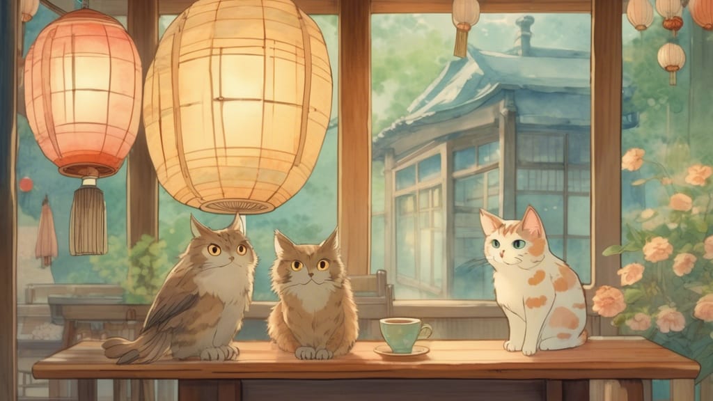 24Cafe - Animal Cafe Cafe in Iwata, Japan