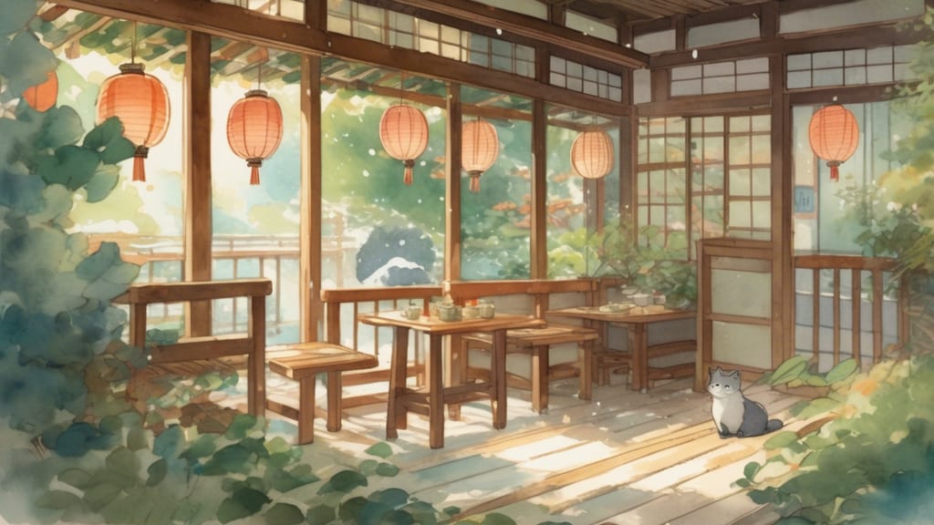 Shiroyama Cafe - Animal Cafe Cafe in Iwakuni, Japan