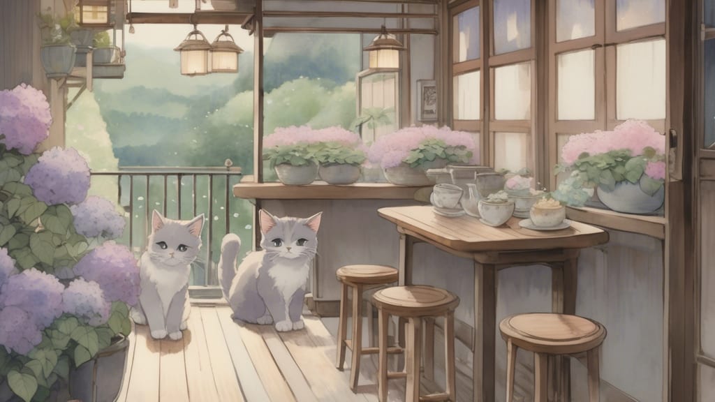 CAFÉ LE PANIER - Animal Cafe Cafe in Suzaka, Japan