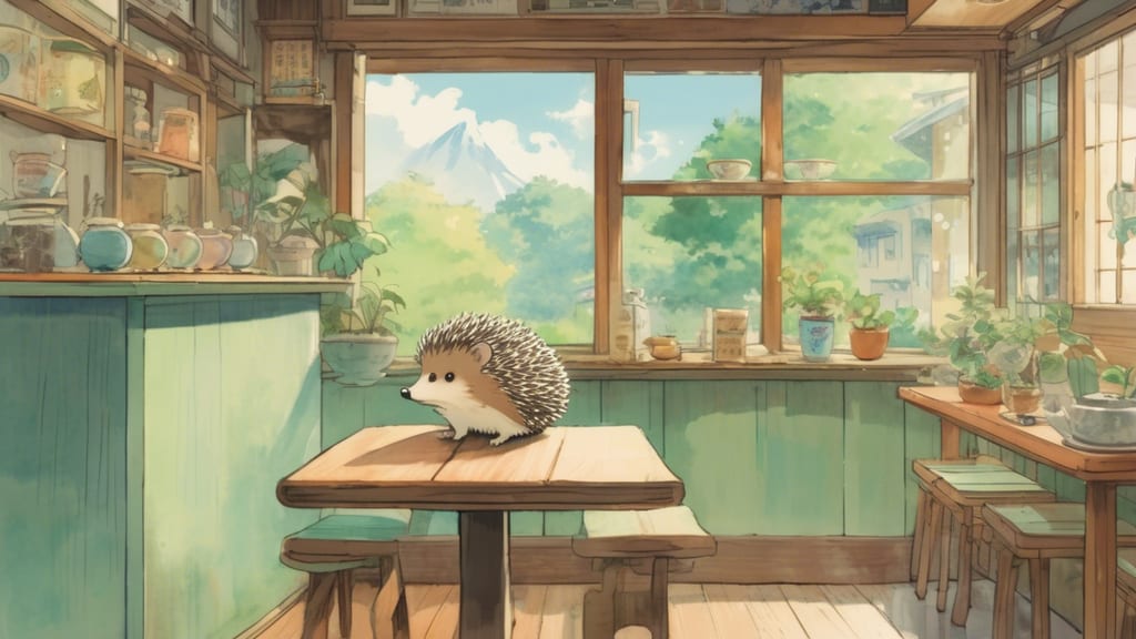 4 coffee - Animal Cafe Cafe in Kurayoshi, Japan