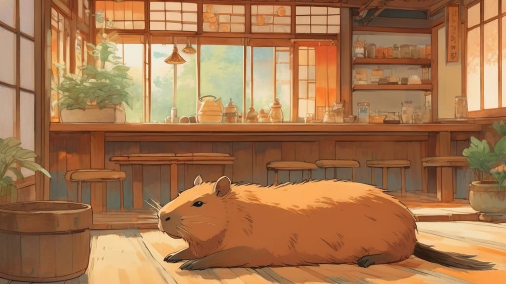 cafe letter - Animal Cafe Cafe in Hisayama, Japan