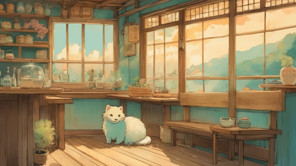 72＋つむぐ珈琲 - Animal Cafe Cafe in Nagaoka, Japan