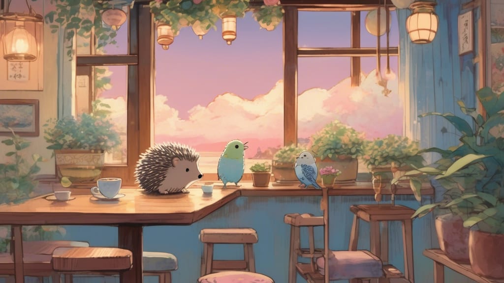 La Vie Lente - Animal Cafe Cafe in Suzaka, Japan