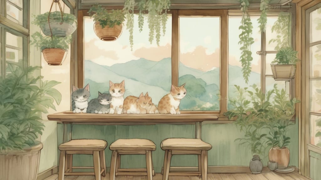 Morinoneiro - Animal Cafe Cafe in Kitsuki, Japan