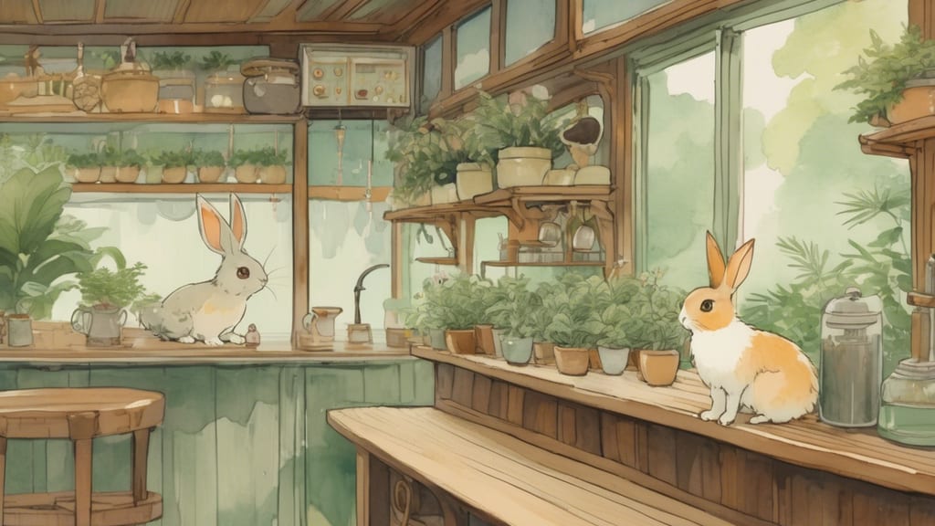 ASHIYA cafe supported by TSUMUGI - Animal Cafe Cafe in Ashiya, Japan