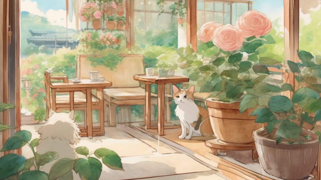 Four Clovers Cafe - Animal Cafe Cafe in Beppu, Japan