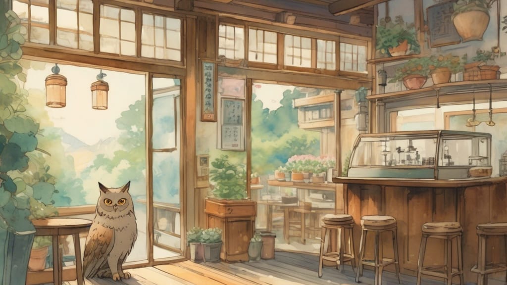 NAKAMACHI CAFE - Animal Cafe Cafe in Matsumoto, Japan