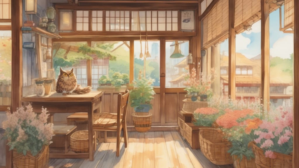Zoo Cafe - Animal Cafe Cafe in Gotomachi, Japan