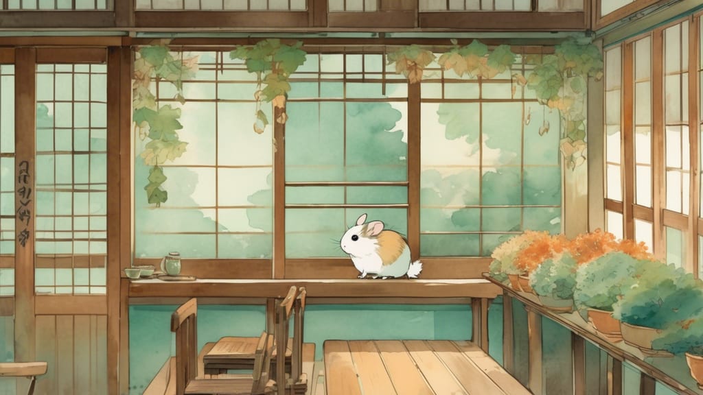 Akebono Cafe - Animal Cafe Cafe in Nagato, Japan