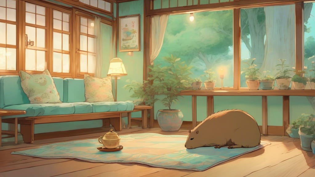 Shiroiehon - Animal Cafe Cafe in Sanda, Japan