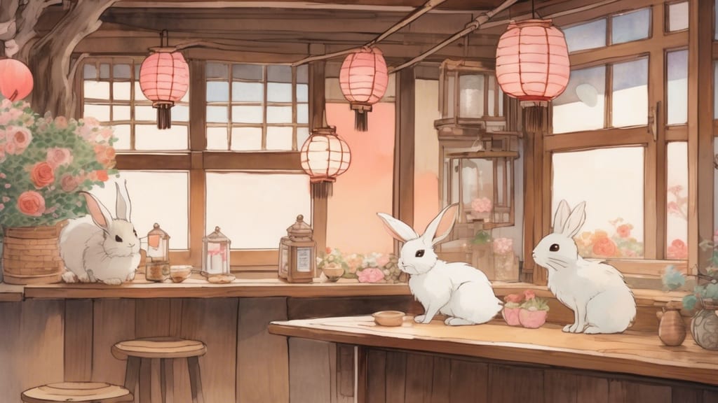 Tobira - Animal Cafe Cafe in Omachi, Japan