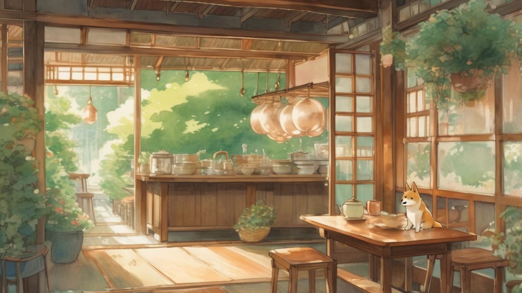 サニープレイスコーヒー - Animal Cafe Cafe in Kaminoyama, Japan
