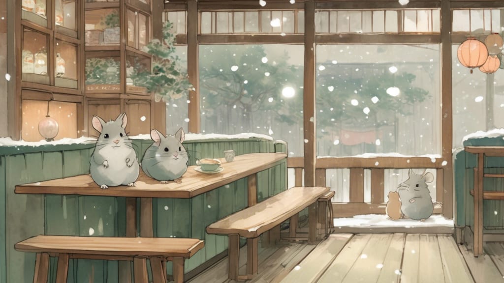 Calin - Animal Cafe Cafe in Nago, Japan