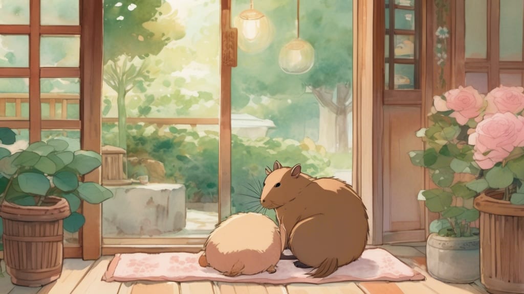 はつね・ほのぼのカフェ&ギャラリー - Animal Cafe Cafe in Iwaki, Japan