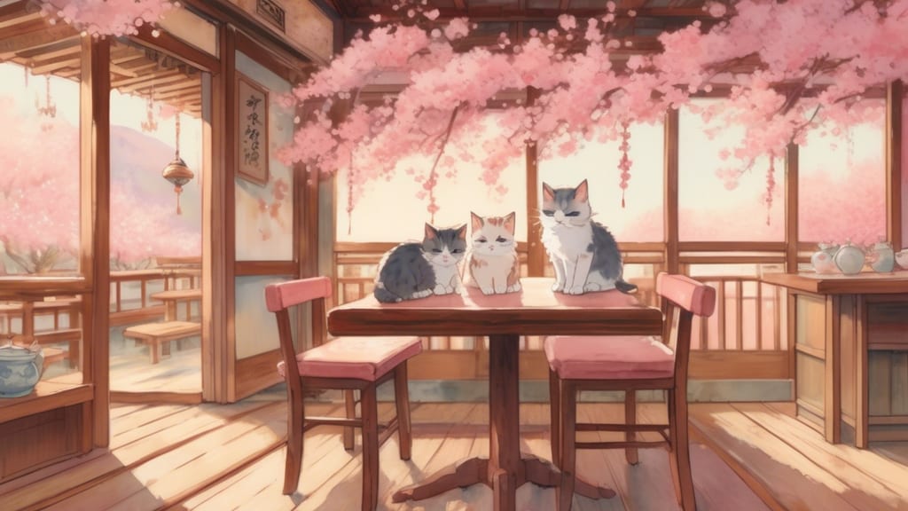 Cafe 4 Cats - Animal Cafe Cafe in Yasuta, Japan