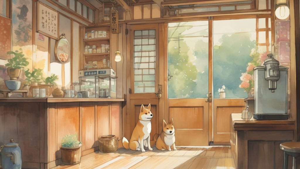 やまいぬカフェ - Animal Cafe Cafe in Anan, Japan