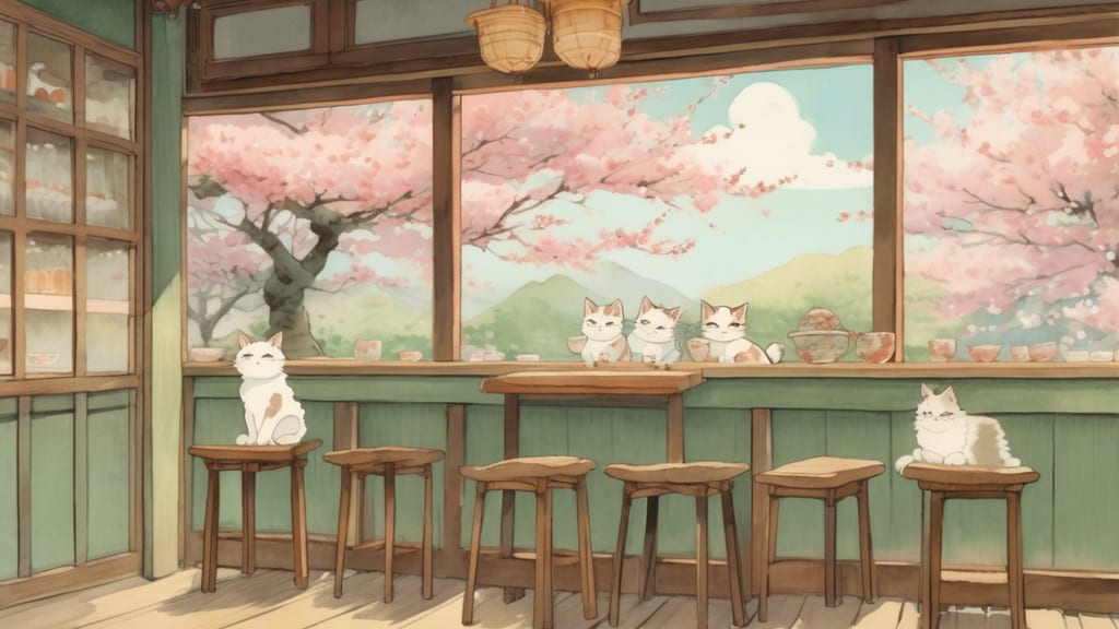 Yamatoya Cafe - Animal Cafe Cafe in Fujikawaguchiko, Japan