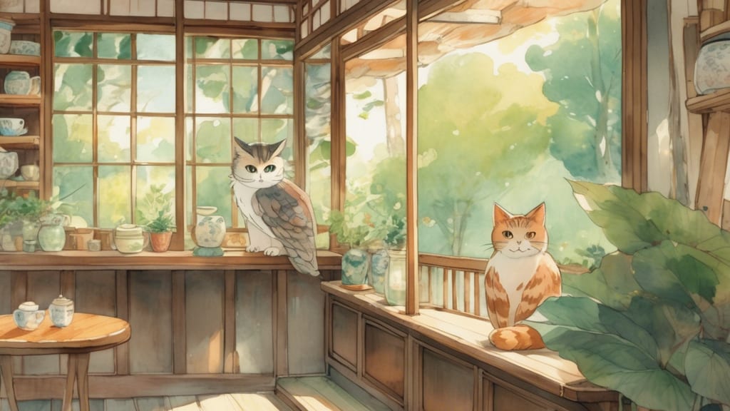 ProCafé Mito - Animal Cafe Cafe in Mito, Japan