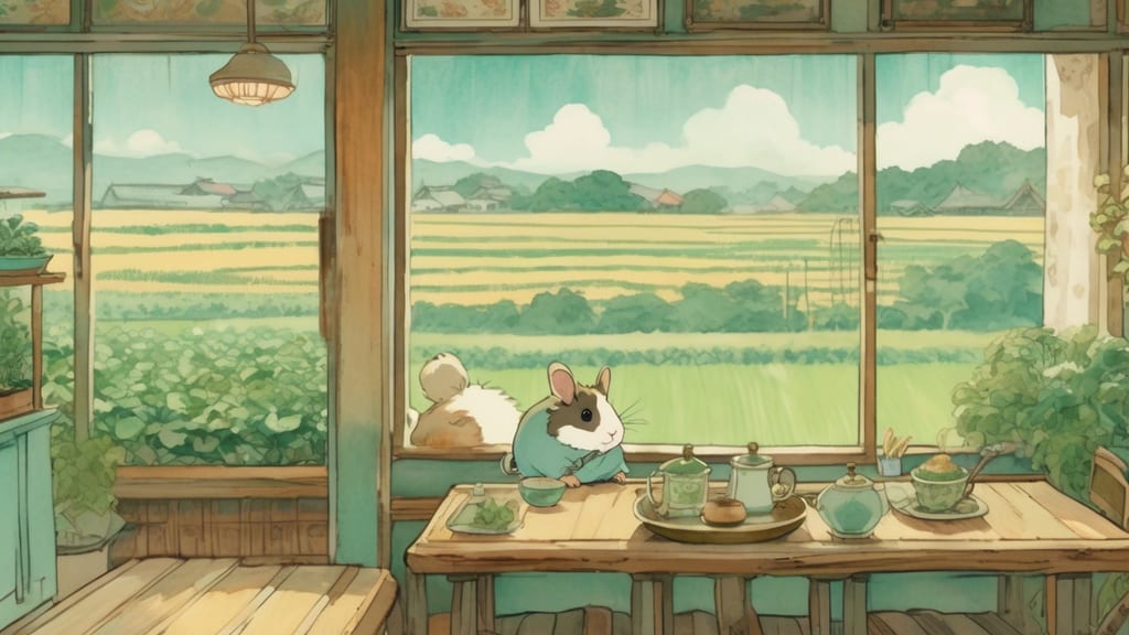 NiCO - Animal Cafe Cafe in Tsuyama, Japan
