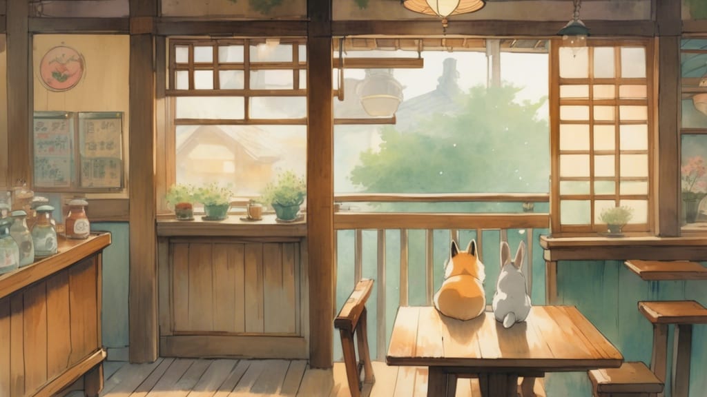 LOUTRE 大阪店 - Animal Cafe Cafe in Osaka, Japan