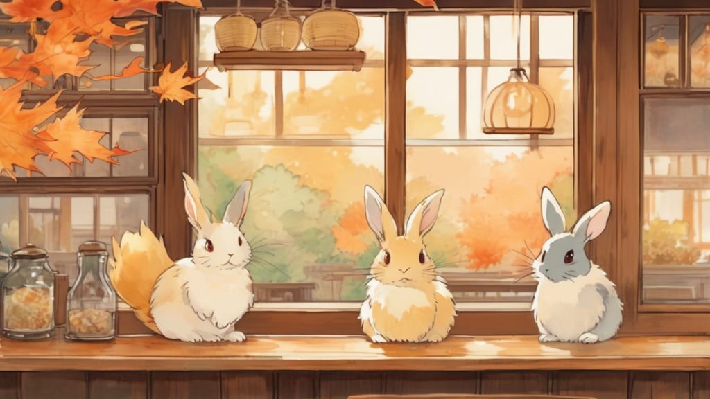 Komeda's Coffee - Animal Cafe Cafe in Yokote, Japan