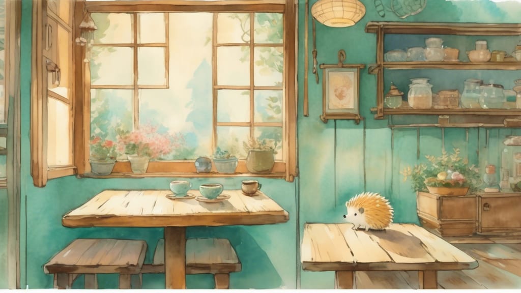 l´Atelier Bleu - Animal Cafe Cafe in Nakanojo, Japan