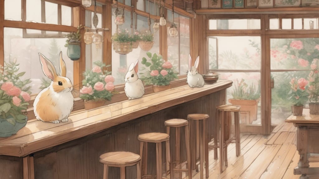 OKU - Animal Cafe Cafe in Toyooka, Japan