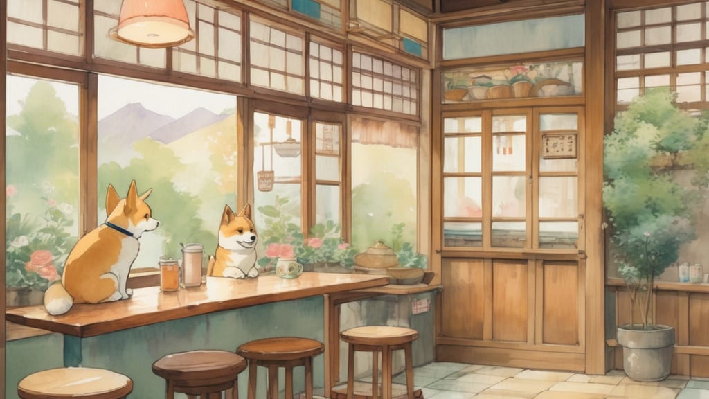 Alaskan Cafe - Animal Cafe Cafe in Hita, Japan