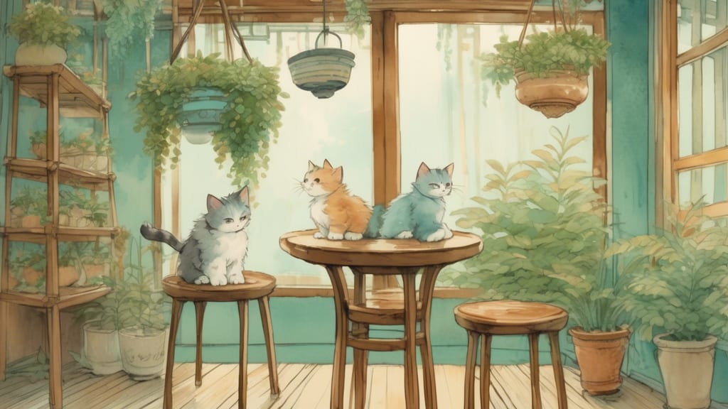 ダイニングカフェのまん - Animal Cafe Cafe in Shikokuchuo, Japan