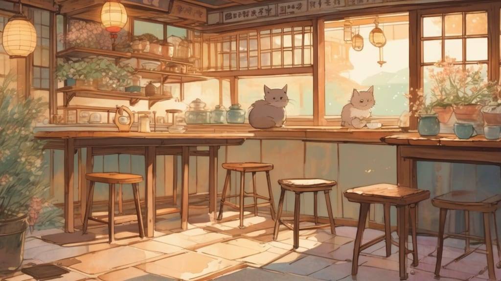 Café Poirot - Animal Cafe Cafe in Tōhaku District, Japan