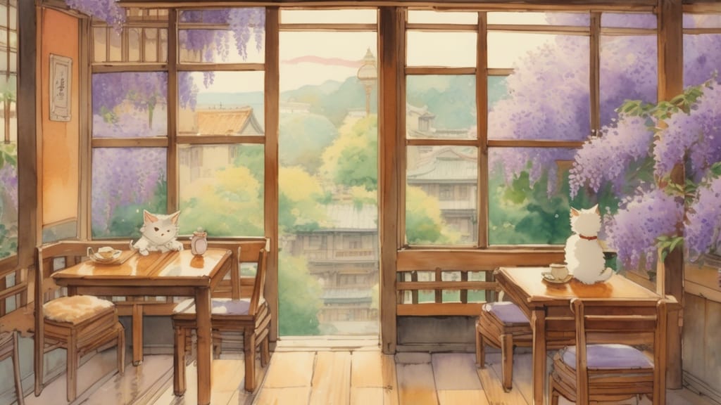 Cafe Satowa - Animal Cafe Cafe in Iiyama, Japan
