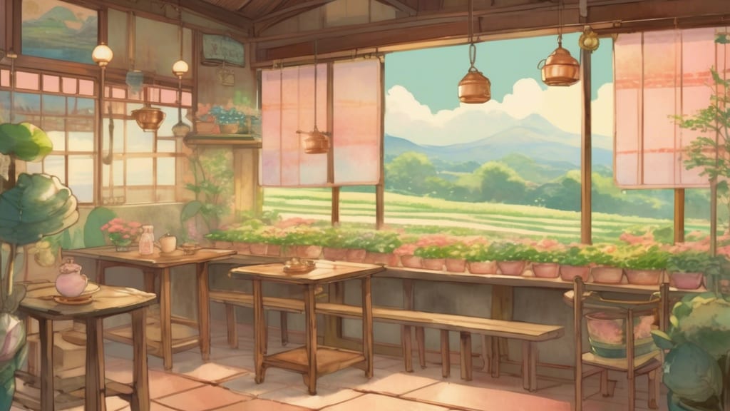 Early Morning - Animal Cafe Cafe in Niimi, Japan