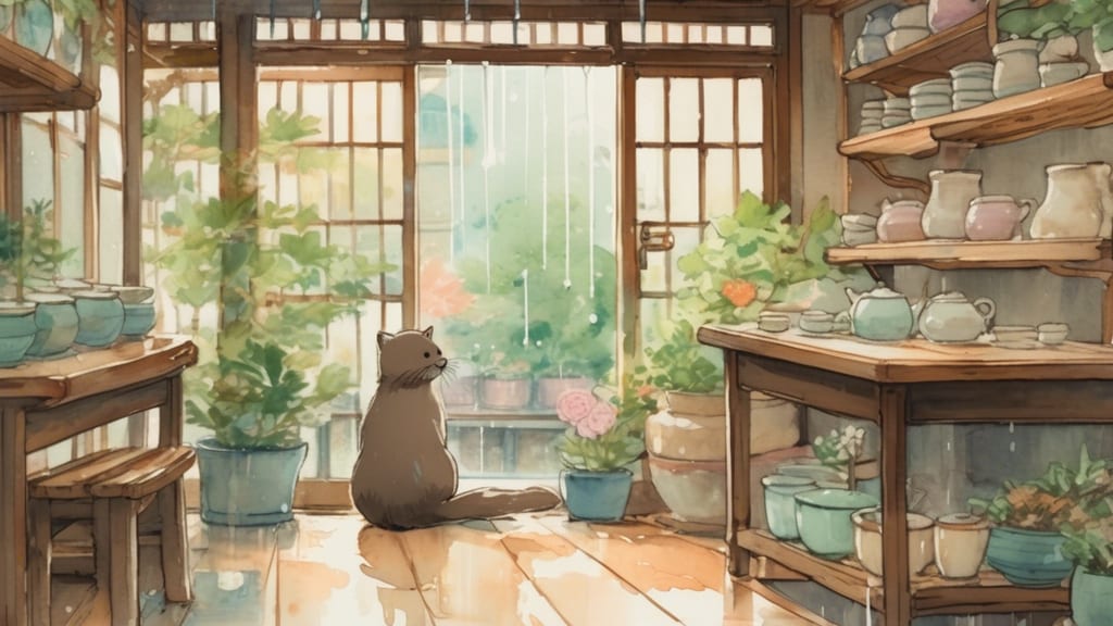 森の中のオープンカフェ - Animal Cafe Cafe in Abiko, Japan