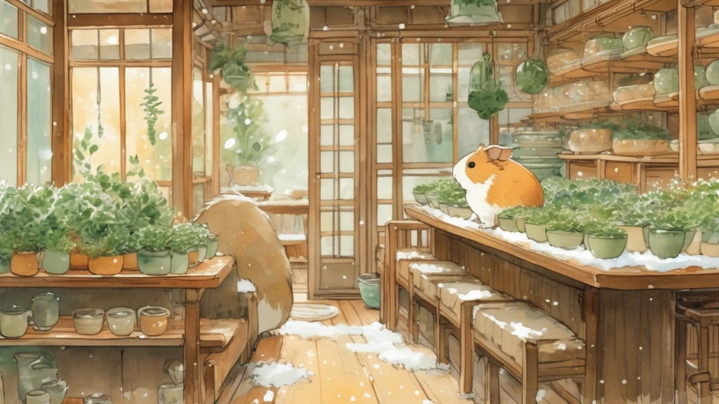 RIBBIT RIBBIT - Animal Cafe Cafe in Awaji, Japan